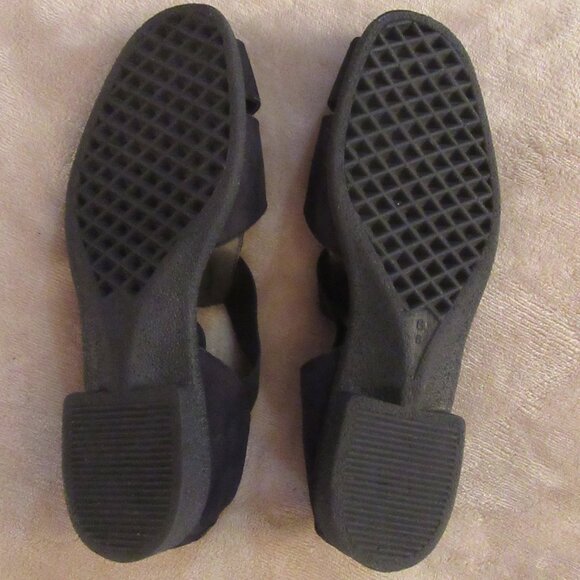 Aerosoles New Black Stretch Fisherman Sandals SIze 6B - Picture 6 of 7
